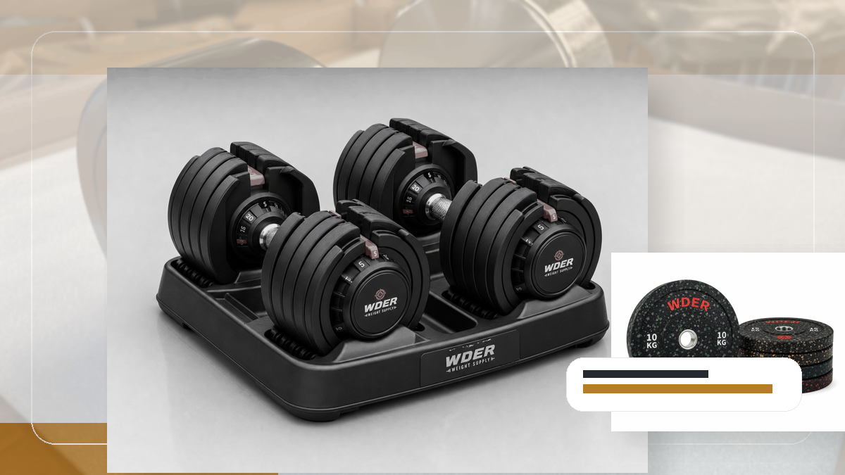 Safety Stock kritische SKU Gym Weights packing and RFQ visual for DACH-Region