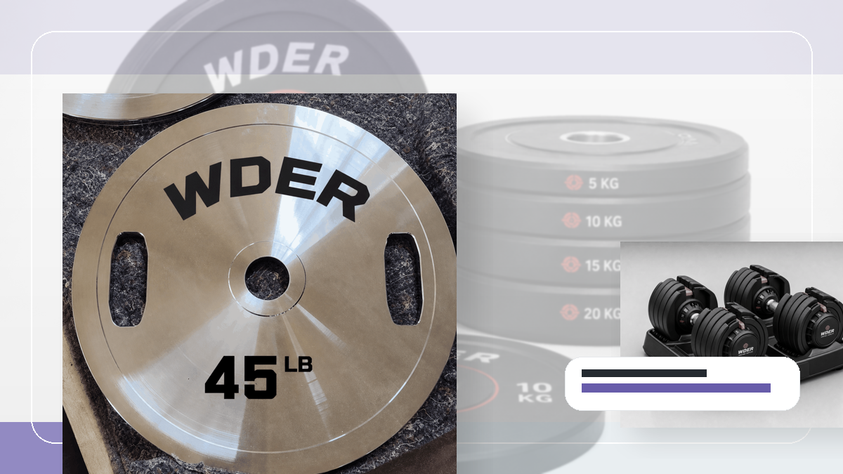 Paletten Bay Gym Weights QC and warehouse receiving visual for DACH-Region