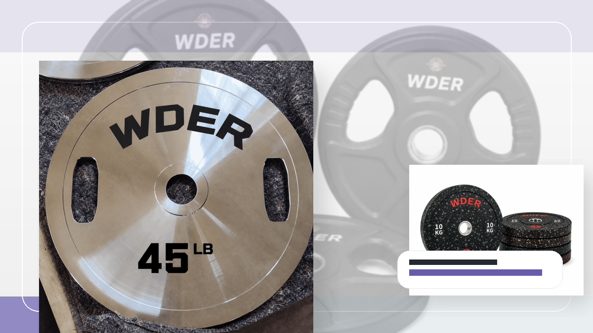 Pre Installation Staging Gym Weights QC and warehouse receiving visual for DACH-Region