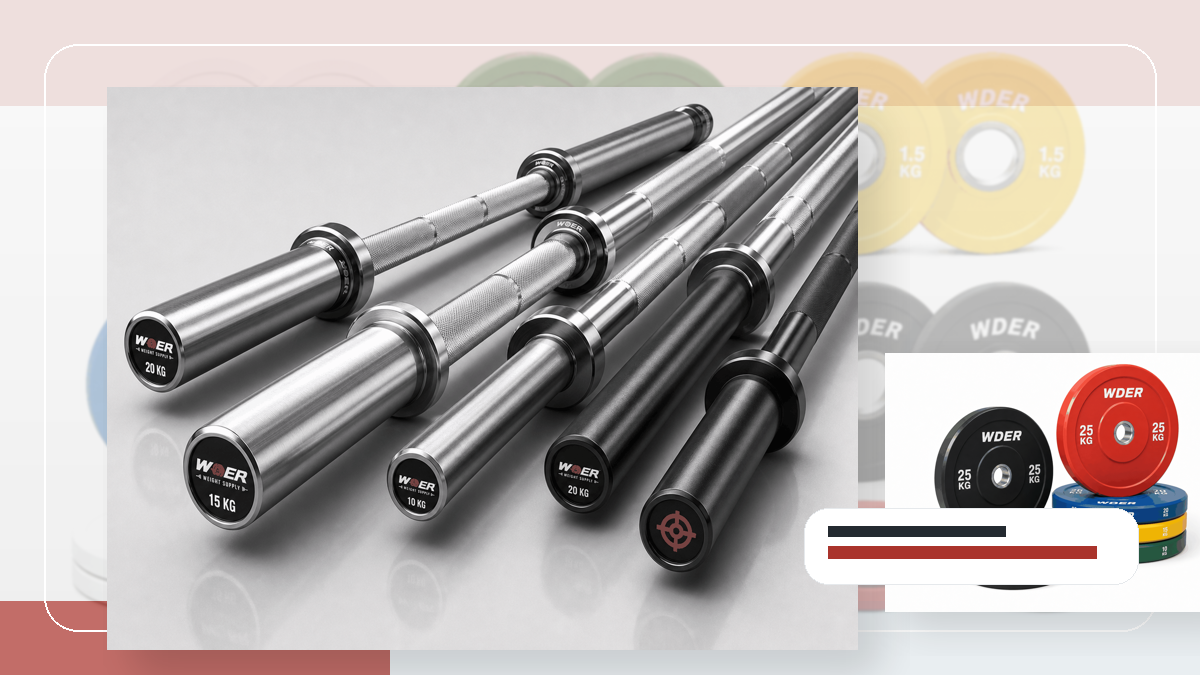 Sample Archiv Versionskontrolle Gym Weights packing and RFQ visual for DACH-Region