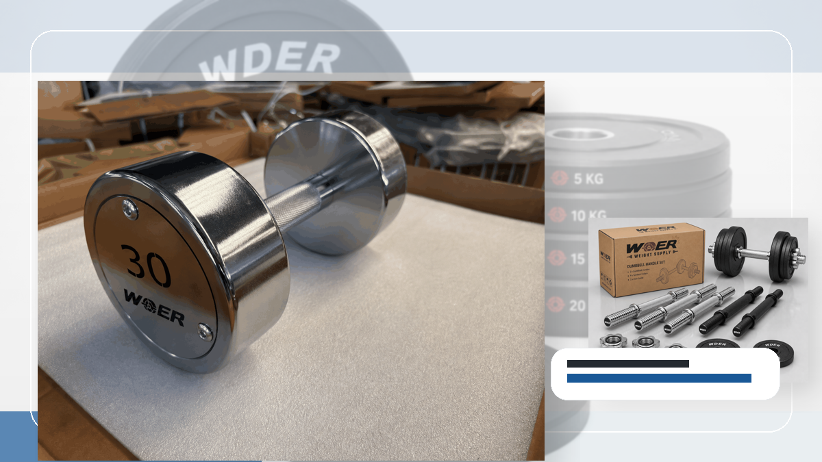Sample Archiv Versionskontrolle Gym Weights QC and warehouse receiving visual for DACH-Region