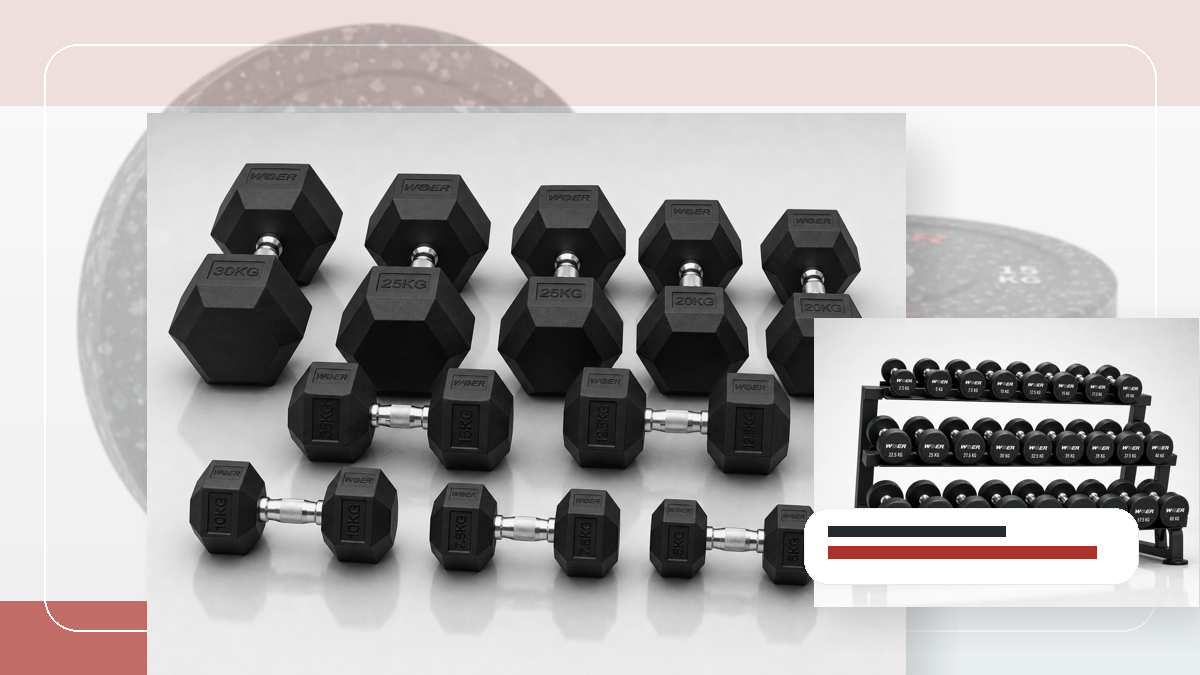customs document revision cutoff gym weights packing and RFQ visual for United States, Canada, UK and Australia