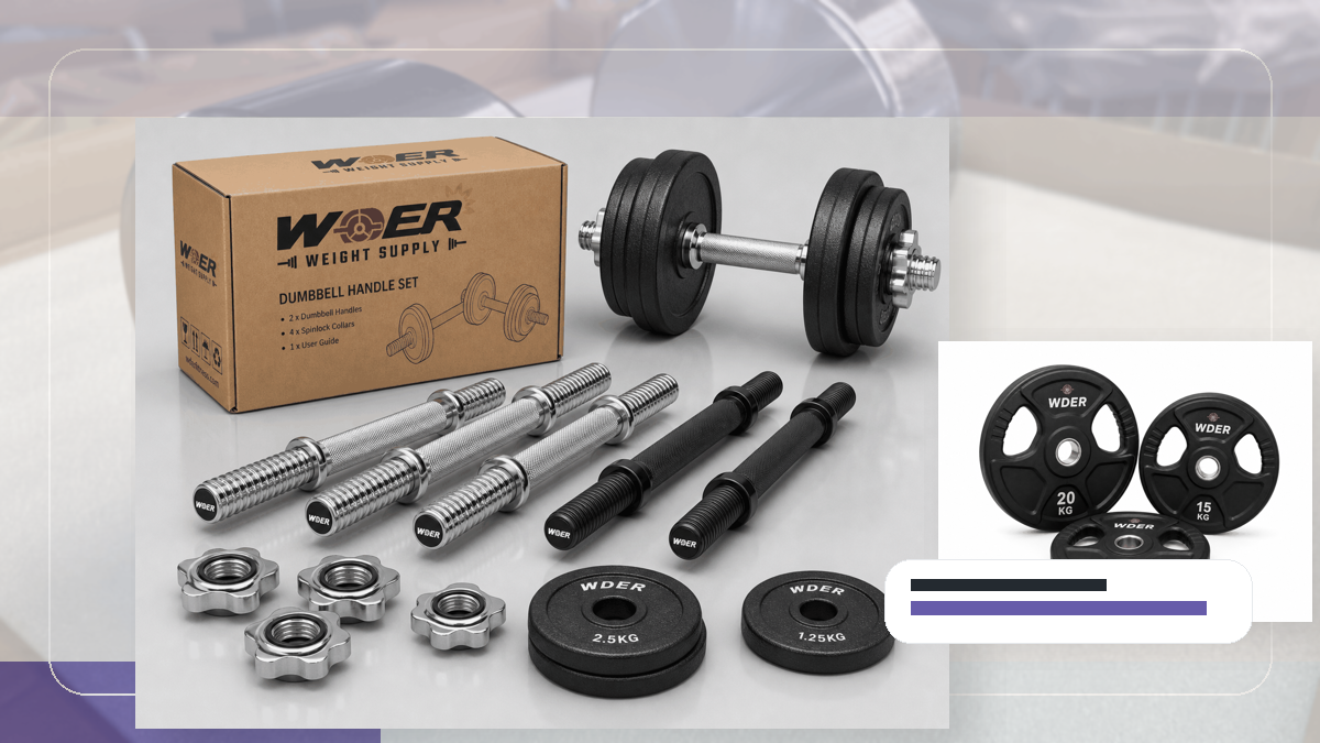 critical SKU safety stock gym weights packing and RFQ visual for India and South Asia