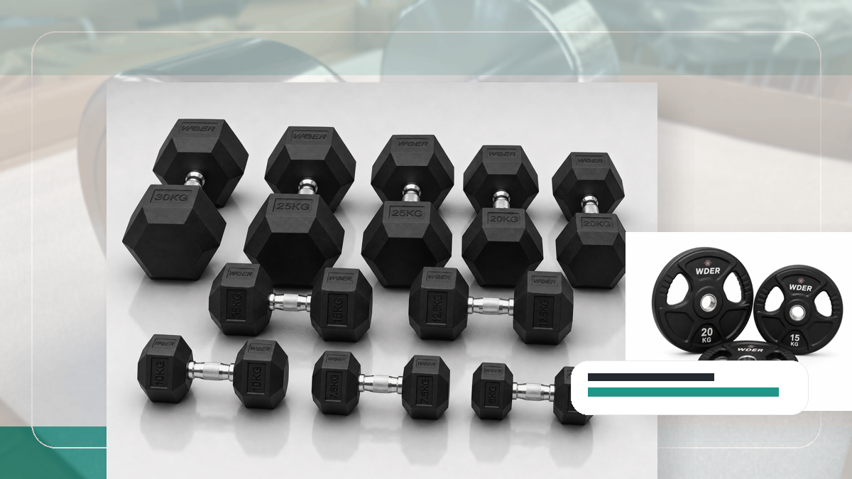 delivery appointment gym weights packing and RFQ visual for India and South Asia