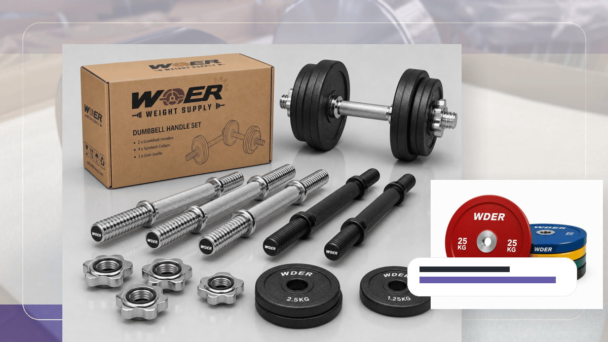pallet bay allocation gym weights packing and RFQ visual for India and South Asia