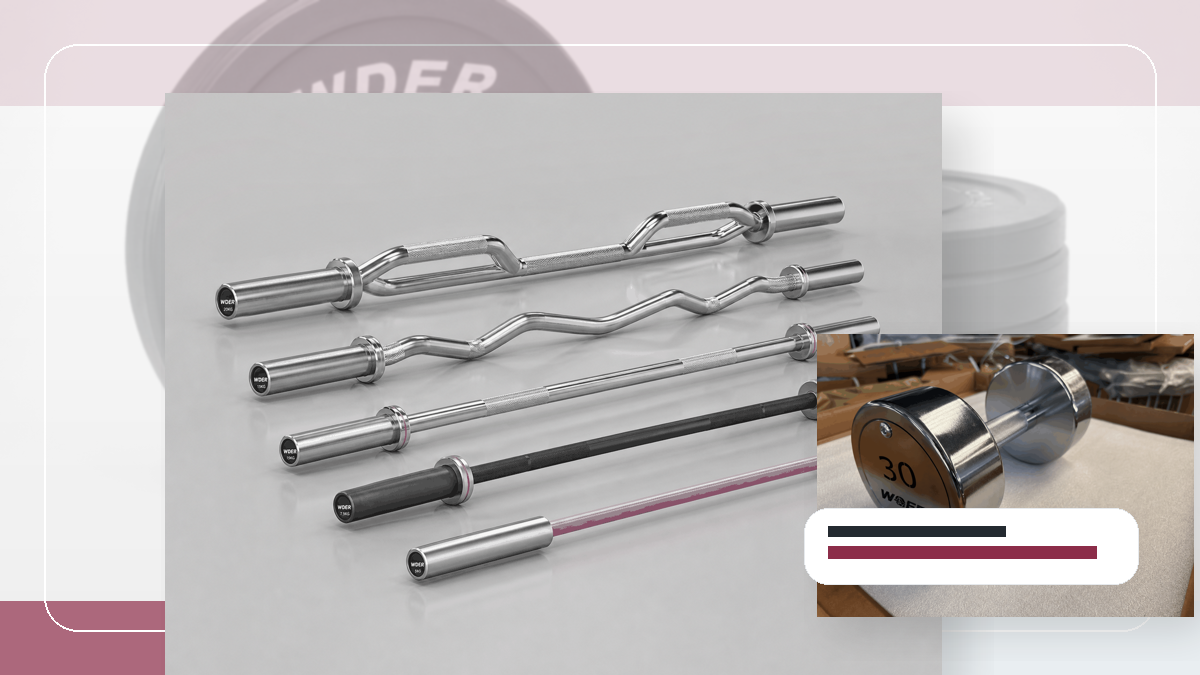 pre installation staging plan gym weights packing and RFQ visual for India and South Asia