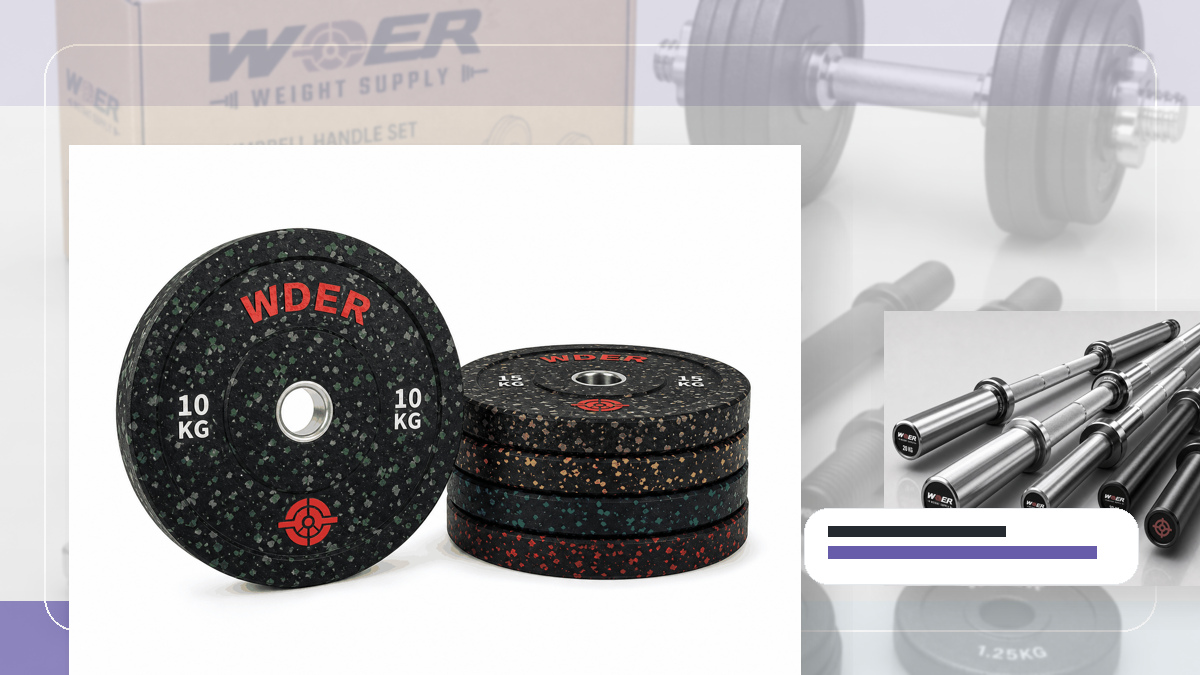 spare hardware reconciliation gym weights QC and warehouse receiving visual for India and South Asia