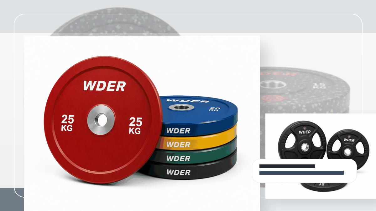 unload equipment checklist gym weights QC and warehouse receiving visual for 한국 및 동아시아 B2B 시장