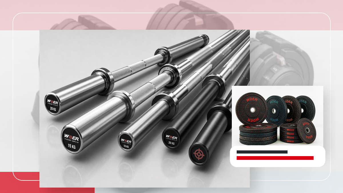 sample archief versiebeheer gymgewichten packing and RFQ visual for Nederland en Benelux