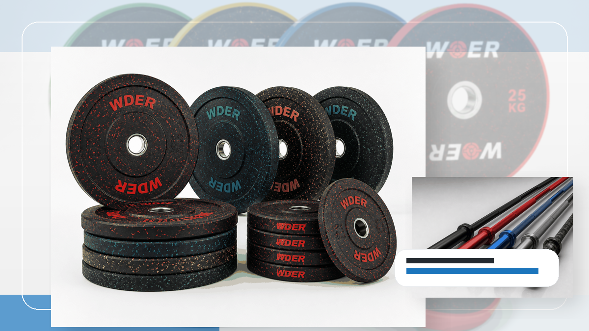 pre installation staging gym weights packing and RFQ visual for Россия и рынки СНГ