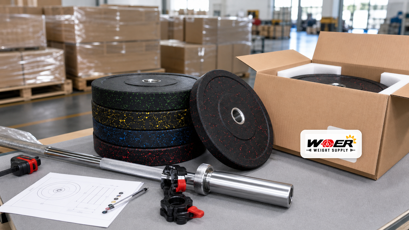 B2B-bild: B2B-inköpsguide för custom logo gym weights