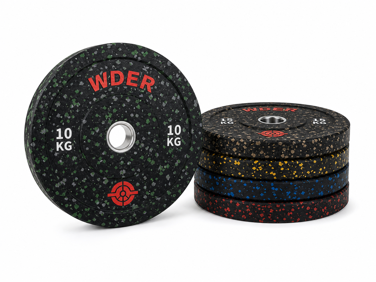 WDER Camouflage Bumper Plates
