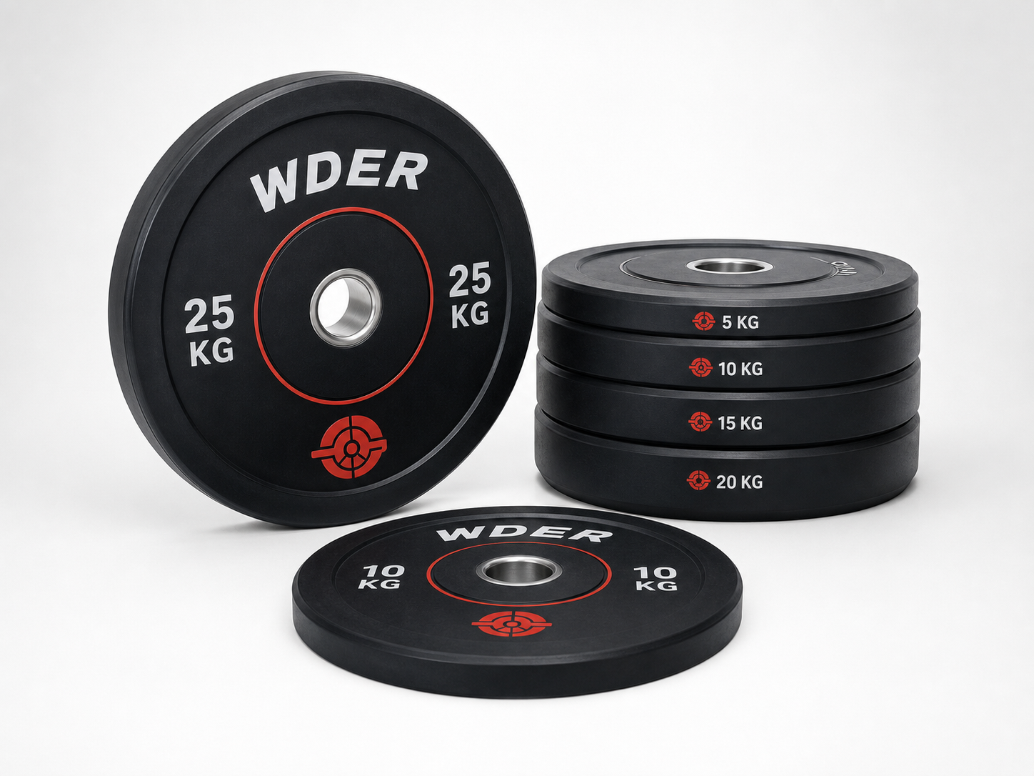 WDER Rubber Bumper Plates