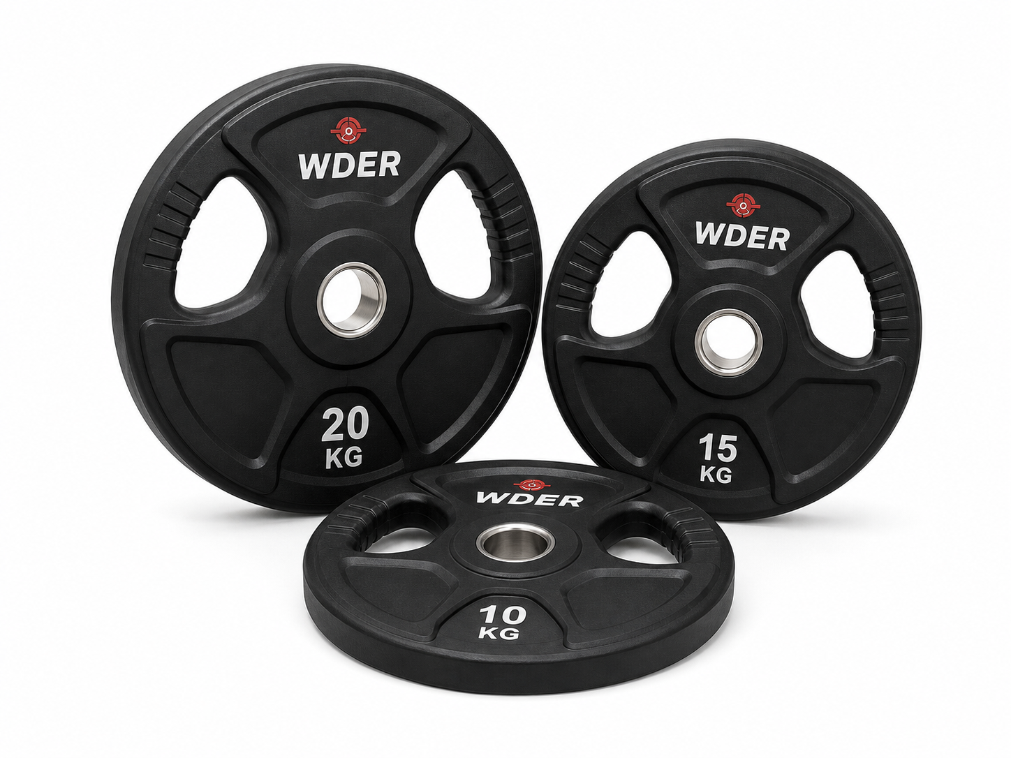WDER Tri-Grip Olympic Plates